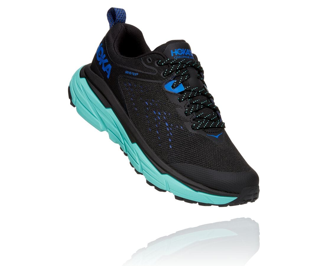 Hoka One One Challenger Atr 6 Gore-Tex Philippines - Ladies Trail Running Shoes - Black | CK3679251